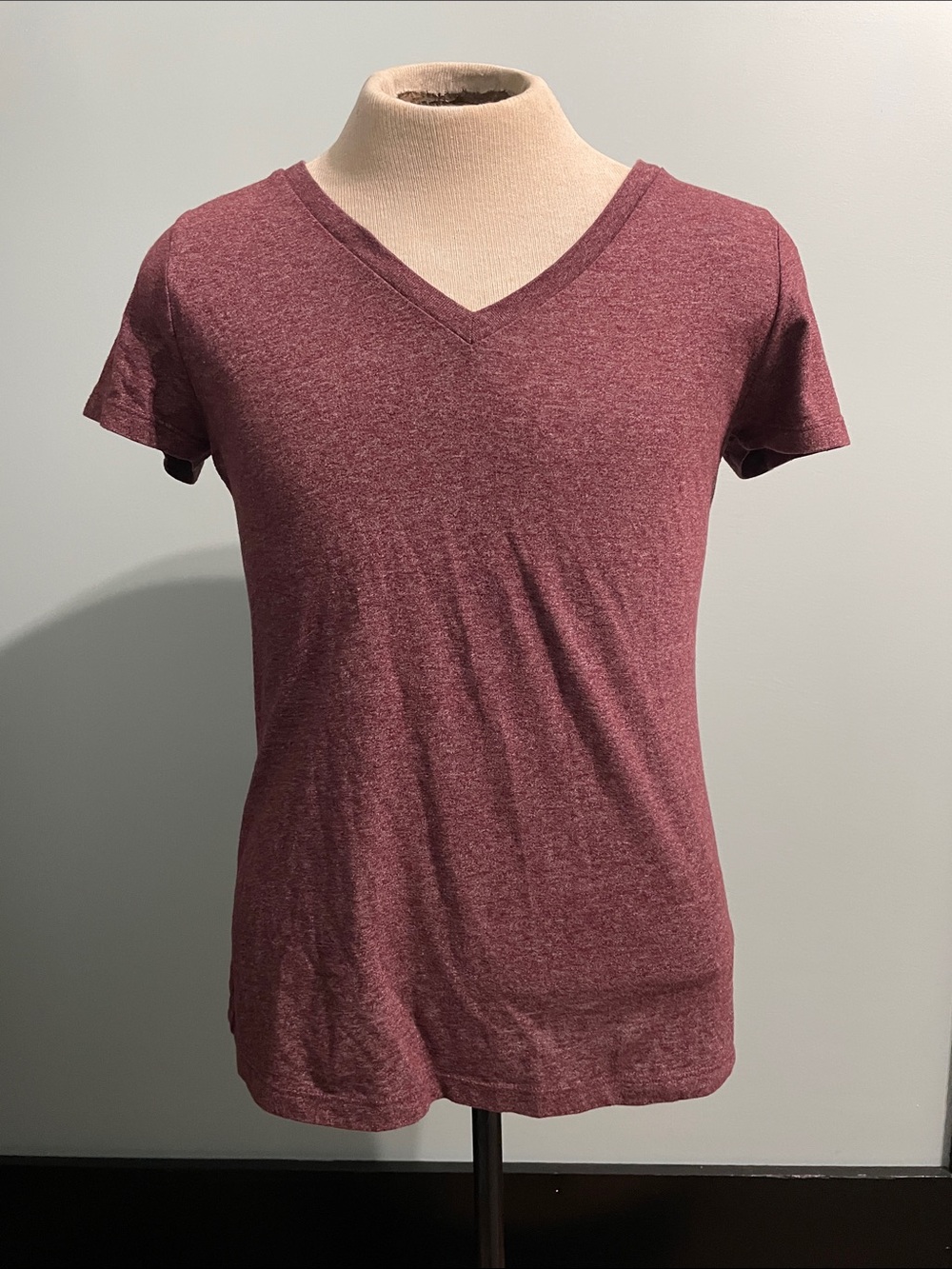 Mossimo Medium Plum Boyfriend Tee